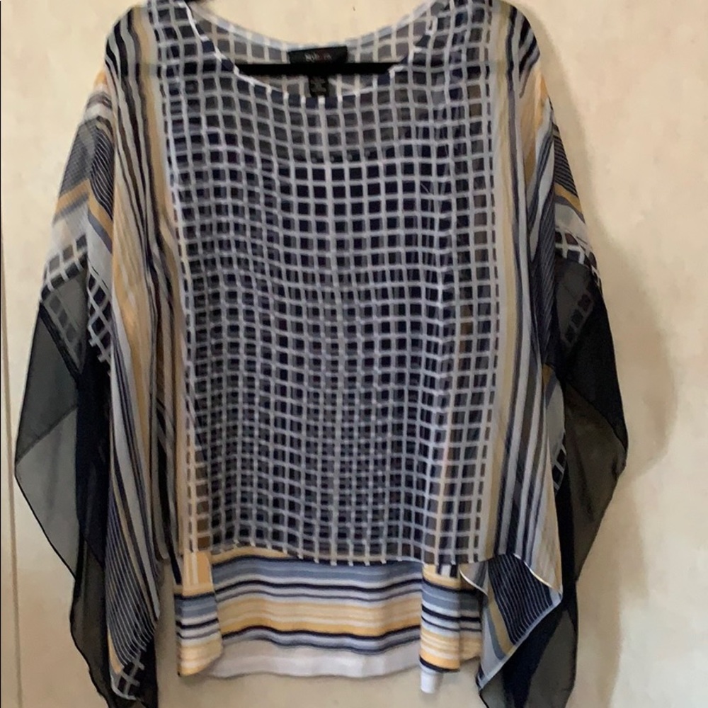 Handkerchief shirt with matching tank